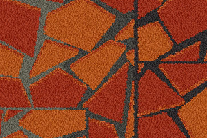 Ковровая плитка Interface Collection Human Connections Rue 8344005 Orange фото  | FLOORDEALER